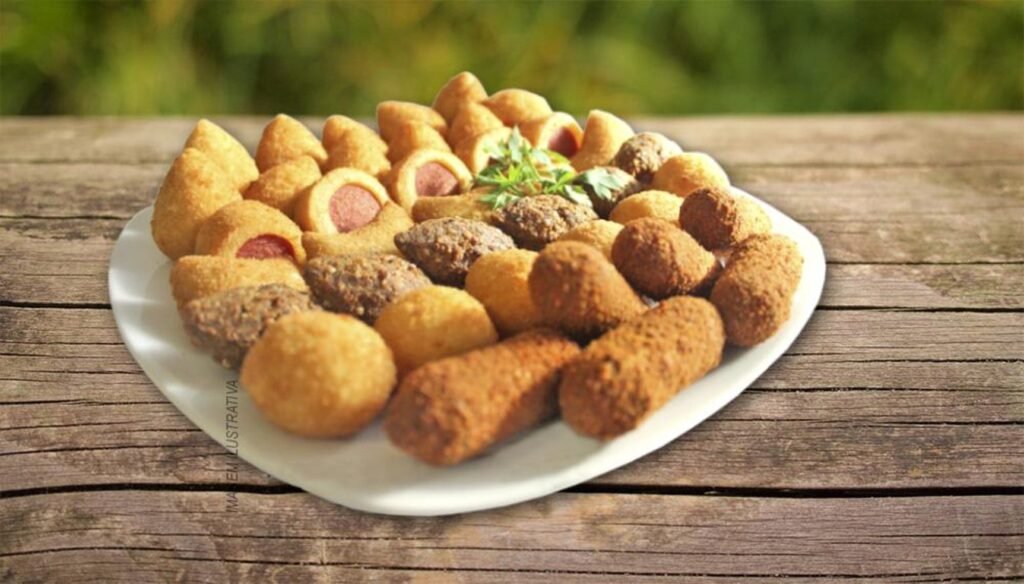 Porção de 25 Salgados (20g)