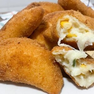 Risole de ricota com milho