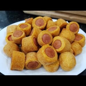 Enroladinho de salsicha